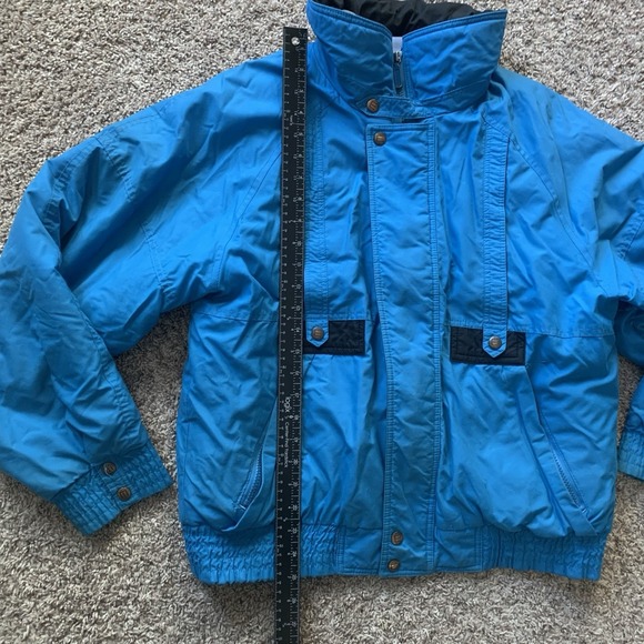 Inside Edge Vintage Ski Jacket Men's Size Small Blue Full Zip - Picture 9 of 14